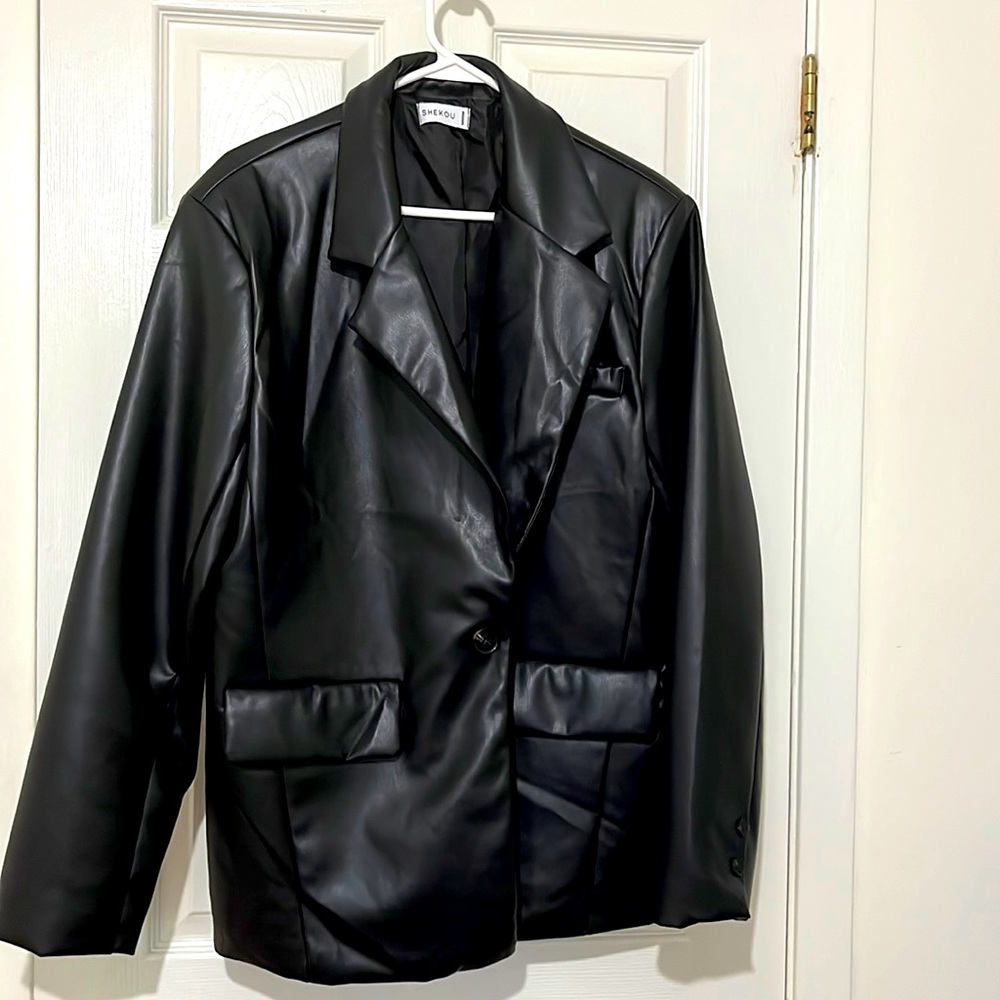 Born to be Wild Faux Leather Jacket